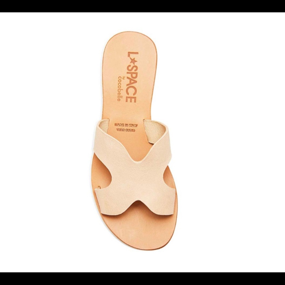 L*Space Leather Sandals, Made in Italy 🇮🇹 ☀️